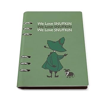 Amazon | スナフキン ムーミン システム手帳 PU ノートメモ帳